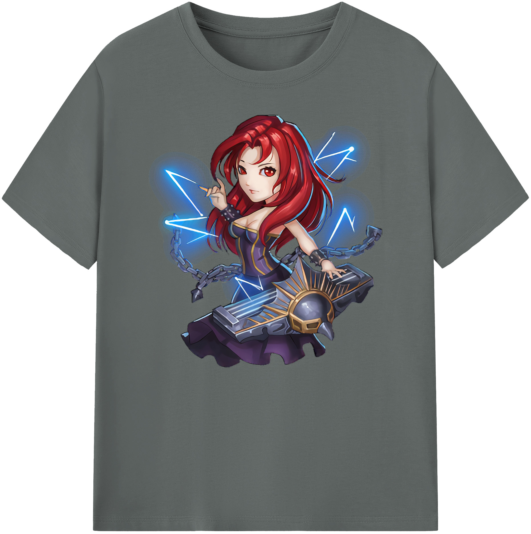 リーグ・オブ・レジェンド League of Legends LOL 綿100％ メンズ半袖Tシャツ｜肌触りやわらか＆通気性